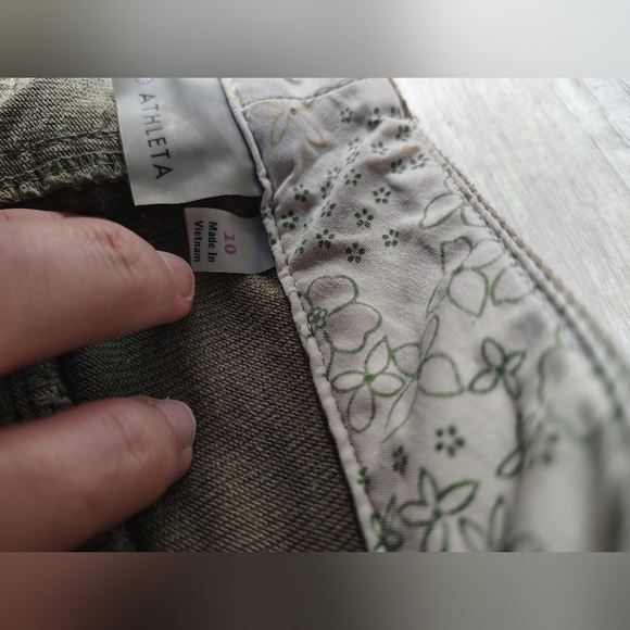 Olive Green Casual Pants - Picture 4 of 7